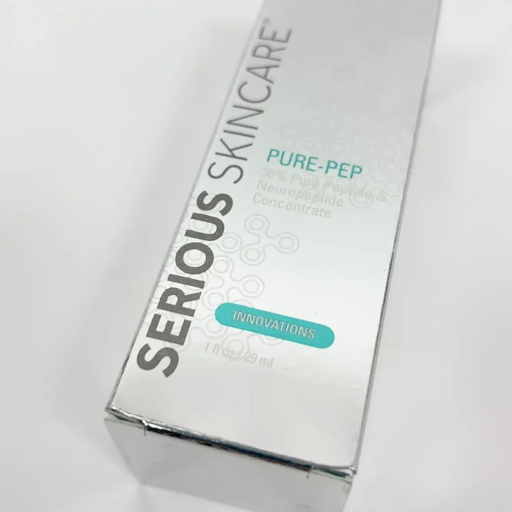Serious Skincare Pure Pep Concentrate 30% Pure Peptide & Neuropeptide 1 fl oz